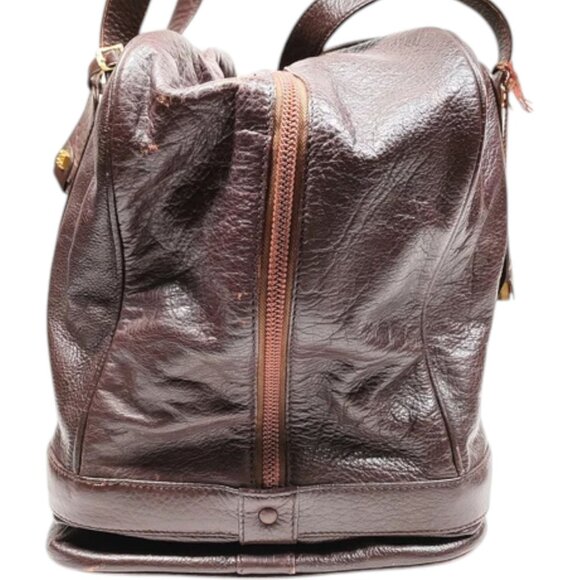 216245BO (L3) Loewe Hand Bag Brown Leather - Picture 4 of 9